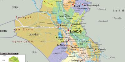 이라크 도시 지도
