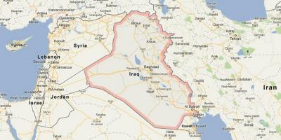 이라크의 지도